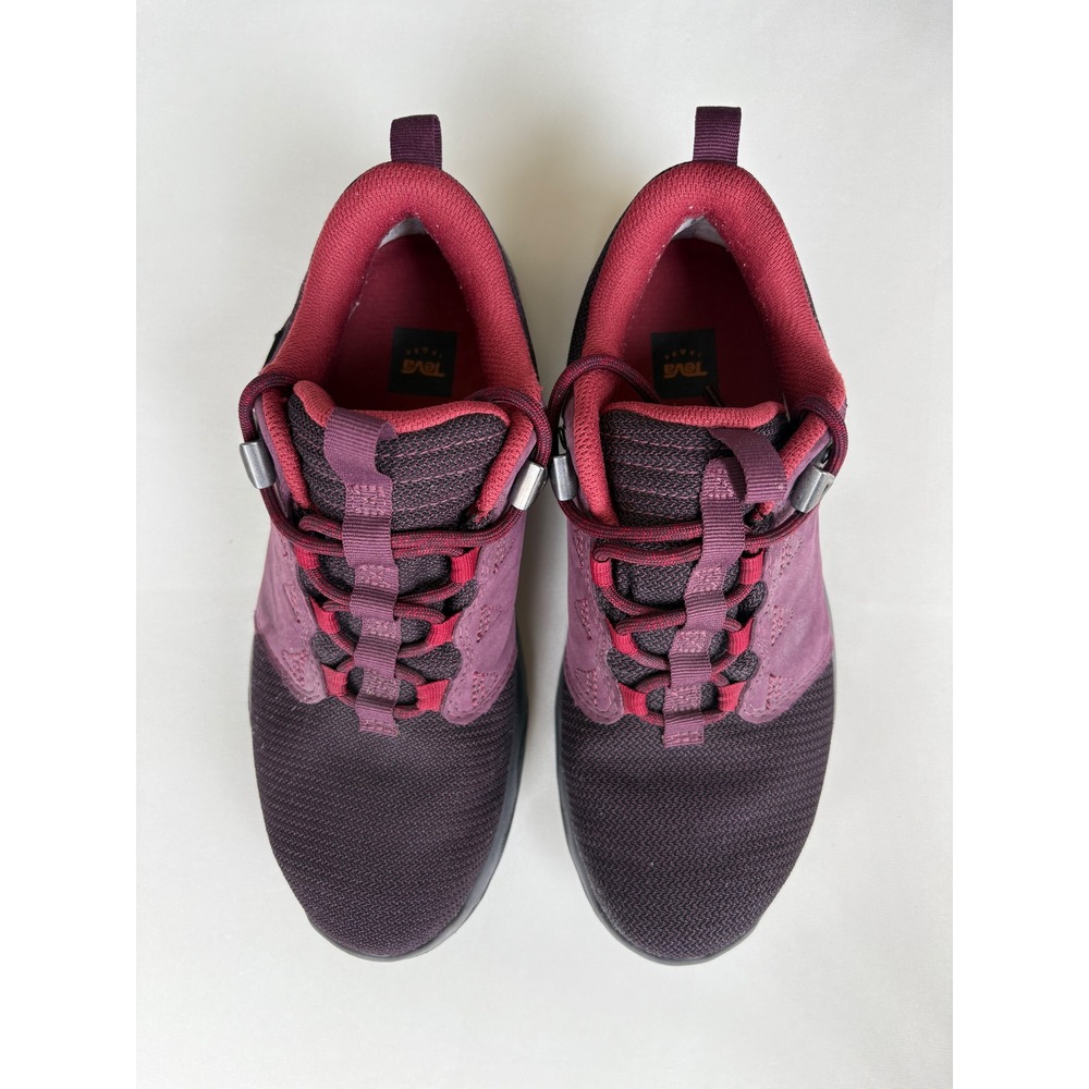 Teva Arrowood WP Hiking Shoes Women 6.5 Fig Wine Waterproof Trail Gorp Outdoor - Picture 2 of 8